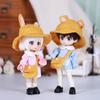 Rabbit Bear Ears Ob11 Doll Clothes Kindergarten BJD Doll Outfit Obitsu11 School Uniform  1/12 Dolls