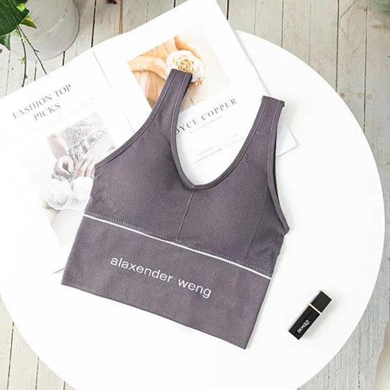 Противоударное спортивное нижнее белье для бега, непромокаемый собранный топ без пятки, высокоинтенсивная сетка, знаменитый фитнес-бюстгальтер для занятий йогой