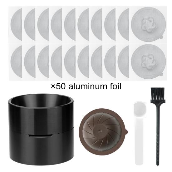 Набор сменных капсул для Vertuo Pods Easy Powder Filler Set Инструмент для снятия уплотнителя крышки для Nespresso Vertuo