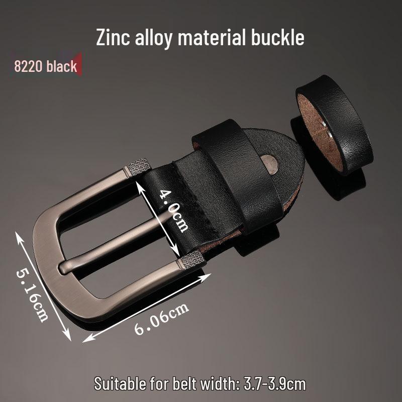 Мужской ремень с пряжкой-штифтом