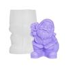 Santa Claus Candle Mould Christmas Silicone Molds Ornament Molds Castings Molds Handmade Plasters Molds Craft Supplies