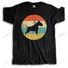 Funny Bull Terrier Print T-Shirt 100% Cotton Shirt, Shirt, Vintage, Vintage, Bull Terrier, Unisex Print Loose T-Shirt