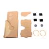 Uxcell Smartphone Cardboard Kit DIY 3D VR Виртуальная реальность Очки для просмотра на бумаге 15 см 2 шт.