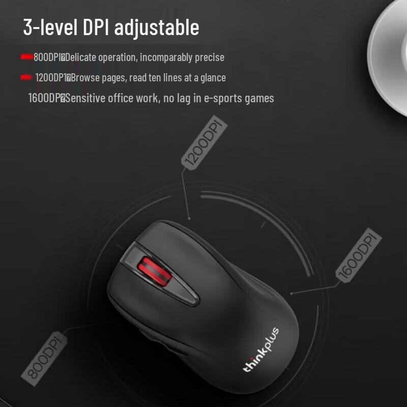 Lenovo Wireless Ergonomic Silent Mouse
