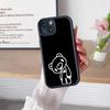 G-Gloomy-Bear-Cute Phone Case For iPhone 17 16 15 14 13 12 11 Pro Max 16E Plus INS Soft Cover
