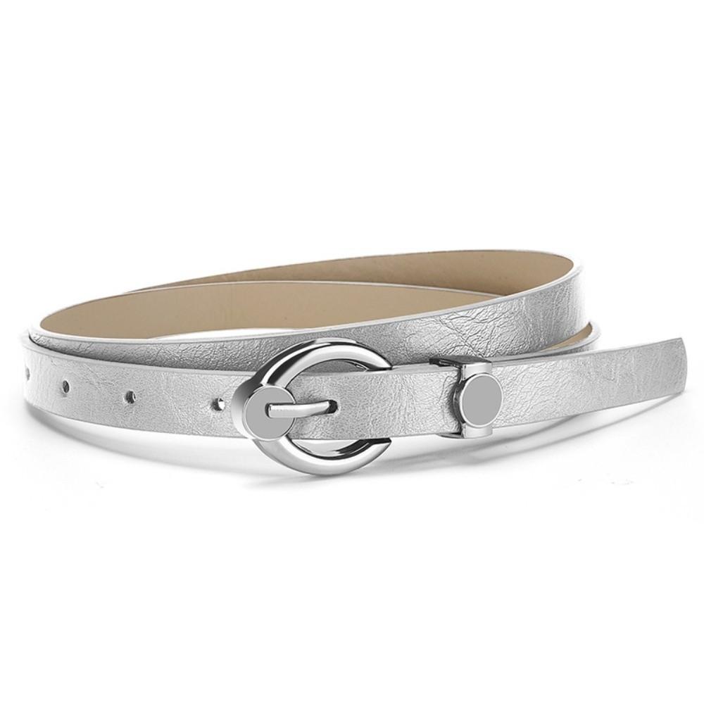 Харадзюку Тонкий Поясной Ремень Сплавленная Пряжка-Булавка Панк Пояс Модные Джинсовые Ремень Для Женщин