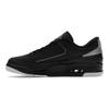 Air Jordan 2/3 черные металлические серебристые мужские кроссовки FD0383-001