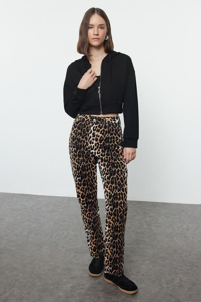 Женская модная стильная толстовка с каменным воротником на молнии, мягкая на ощупь укороченная короткая трикотажная толстовка обычного кроя