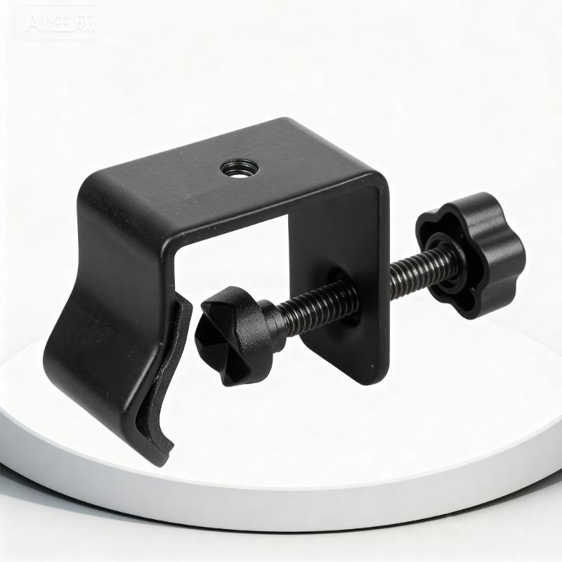 Adjustable Metal Clamp With 1/4 Female Thread For Phone Tripod Photography Studio Live Streaming phone Stand