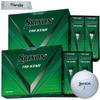 SRIXON TRI-STAR Green 2 Dozen Set Golf Balls 24 Balls 2024 Original Cleaning Sheet Set