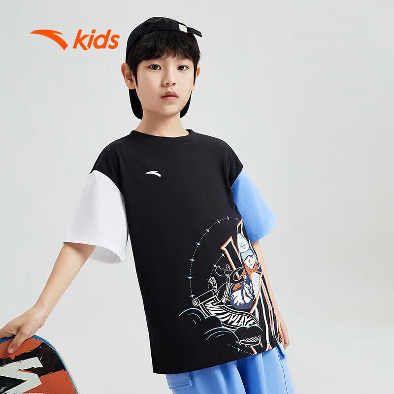 Anta Boys' Cartoon Breathable Short Sleeve T-Shirt