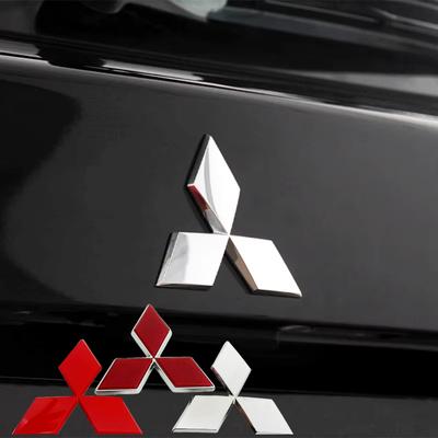 ABS для Ralliart Lancer ASX Colt Pajero Outlander Eclipse Delica EVO Grandis Colt Автомобиль Передний Задний Значок Решетка Эмблема
