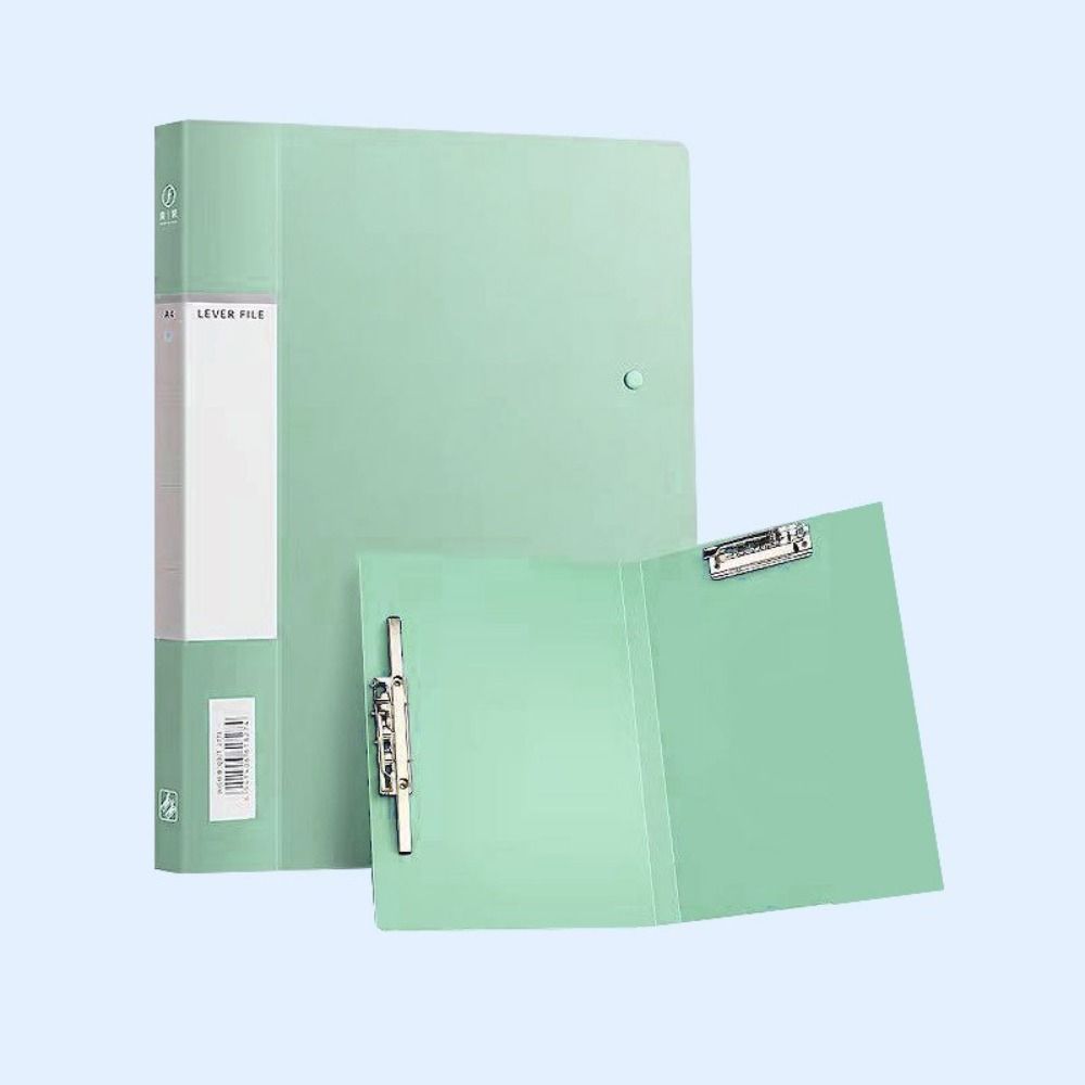 Paper Stationary A4 File Folder Clipboard Memo Clip Board Paper Organizer Loose Leaf Binder Pad
