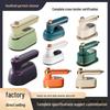 Compact Dual-Use Handheld Steam Iron: Wet/Dry, Foldable, Portable Rotary Iron
