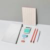 jojofuny 12pcs Stationery Storage Bag Clear Pouches with Zipper Plastic Zip File Folders Education Supplies & Craft Supplies Mini Envelopes Document