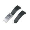 Rubber Watch Strap for Rolex Yacht Daytona Submarine Black Green Water Ghost  Stainless Steel Folding Buckle Wristband Belt 20mm