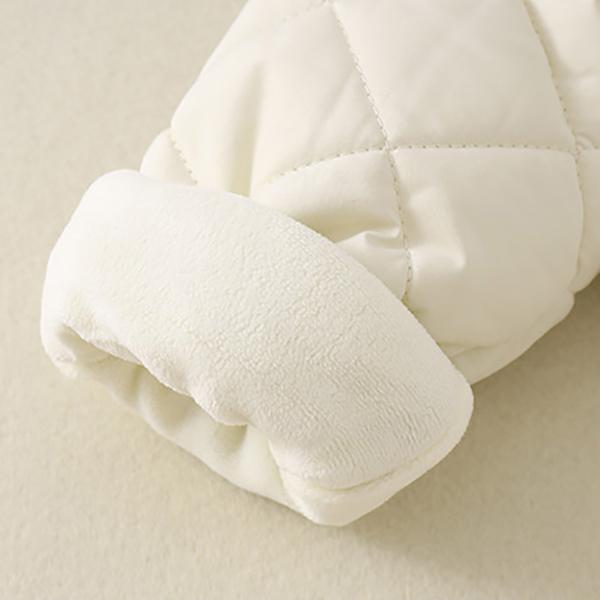 Infants and Young Children's Winter Outfit Thickened Hooded Cotton-padded Jacket Coat Newborn Boys and Girls Baby's Autumn and Winter Suit