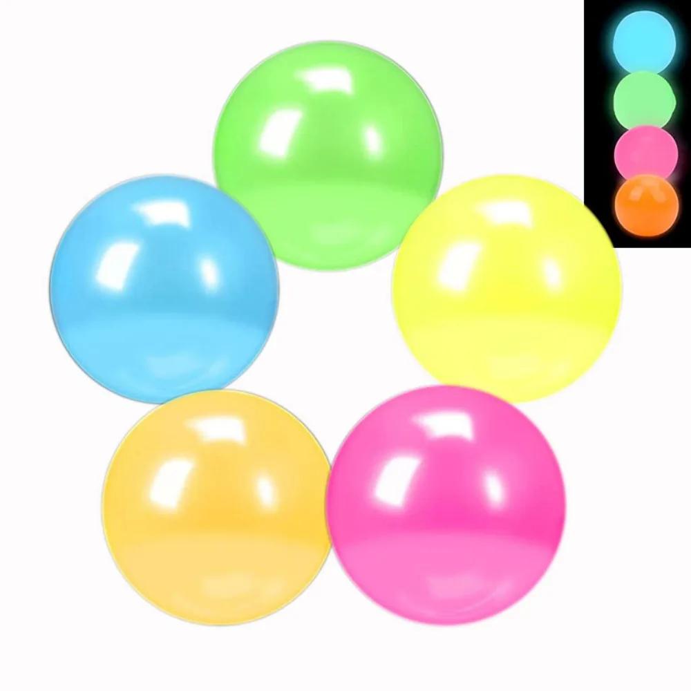 Шары Glorbs, потолочные шары Dream Balls, отскакивающие назад к вам, светящиеся в темноте липкие шарики, светящиеся в темноте липкие шарики