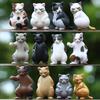 Creative Fierce Kitten Plush Doll Blind Box - Desktop & Car Decoration
