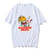 Летние винтажные футболки Rainbow Brite с мультяшным принтом, милая футболка для весны, из чистого хлопка, с круглым вырезом, женская футболка, майки
