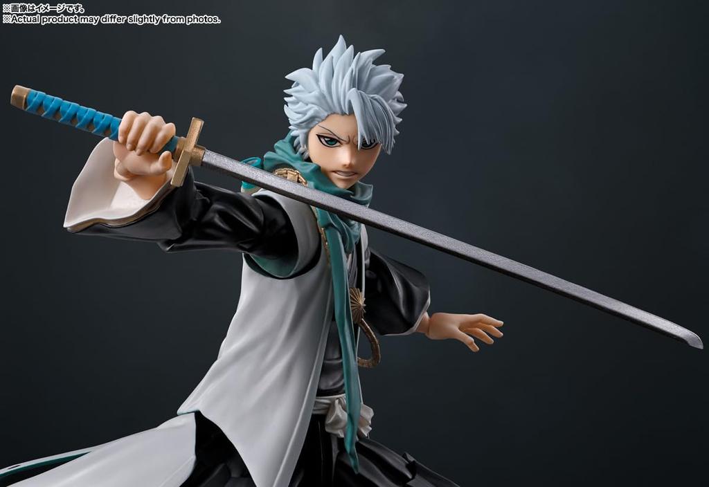 TAMASHII NATIONS BLEACH Тоширо Хицугая примерно 135 мм окрашенная подвижная фигурка SHFiguarts ПВХ и АБС