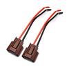 Rijin Doujin-Wire Pigtail Female U 9006 HB4 Two Harness Fog Light Socket Connector Lamp Bulb