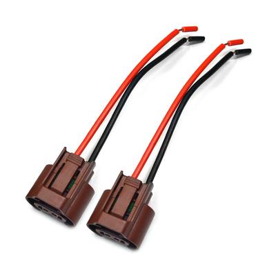 Rijin Doujin-Wire Pigtail Female U 9006 HB4 Разъем для двух жгутов противотуманных фар Лампа накаливания