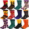 New Fall Winter Halloween Men Socks Funny Skull Alien Pumpkin Monster Bat Girl Socks