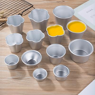 1 шт. Форма для пудинга с карамелью и желе в форме сердца, круглая, мини, шифоновый торт, алюминиевый сплав, маленькая, средняя, западная чашка, форма для яичного тарта