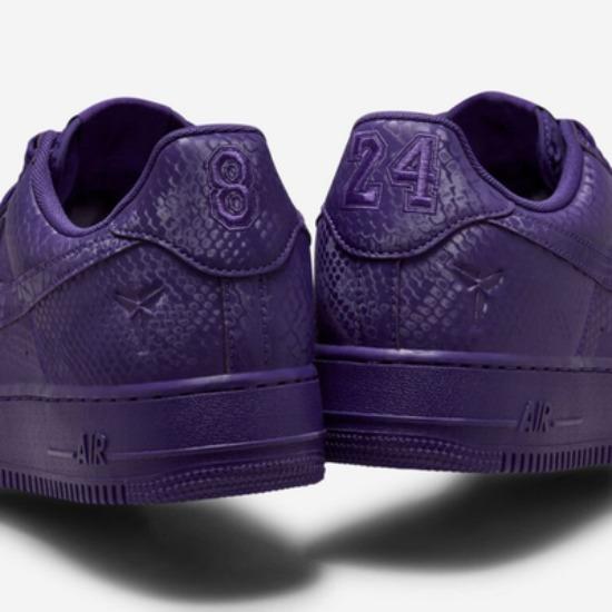Кобе Брайант x Nike Air Force 1 Low 'Mamba Forever' 'Court Purple' IB0018-500