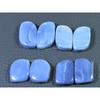 13-16 ММ Натуральный Голубой Опал Парные Камни Фантазийной Формы Лот из 4 пар C-1010