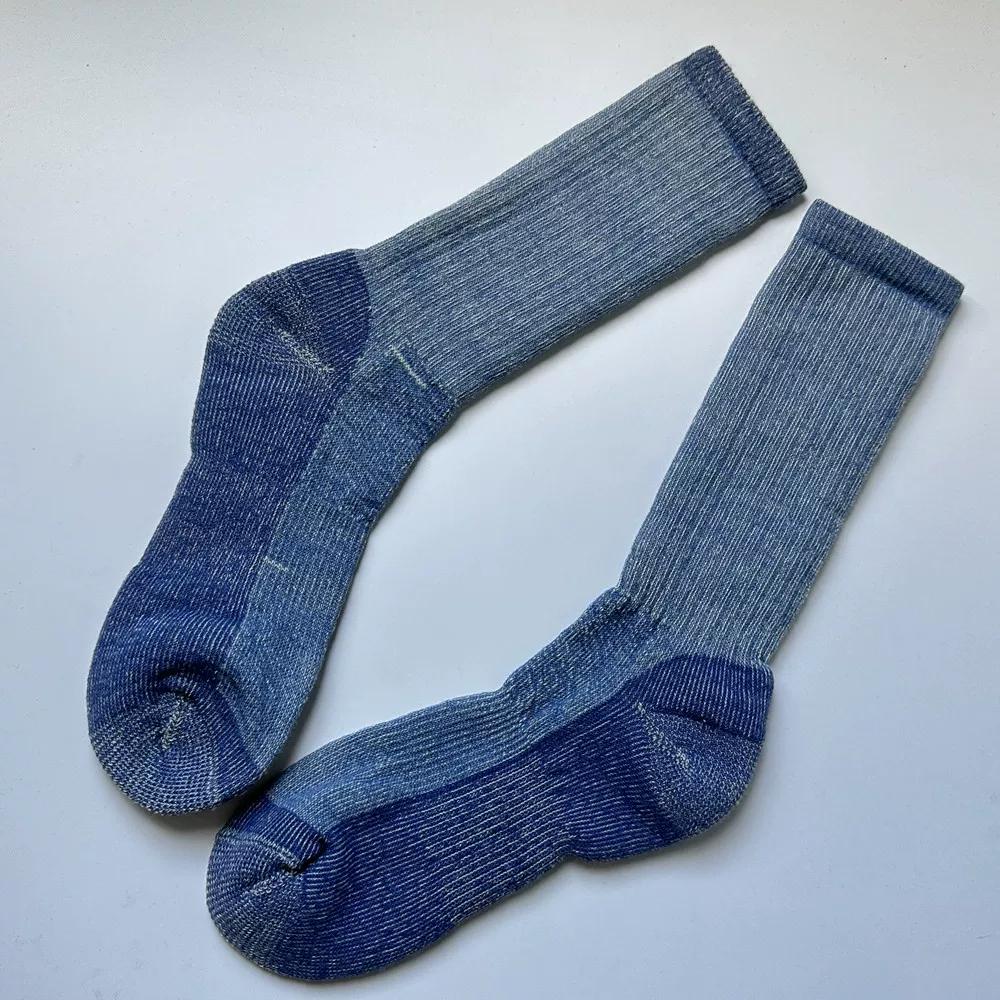80% Meiru Wool Outdoor Hiking Stockings Long Tube Climbing Socks Men's and Women's Snow Mountain Warm-Keeping Socks Dry Plaid