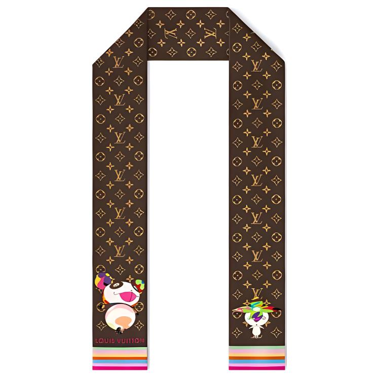 Louis Vuitton x Takashi Murakami Superflat Character Bandeau Brown Women Streetwear M96083