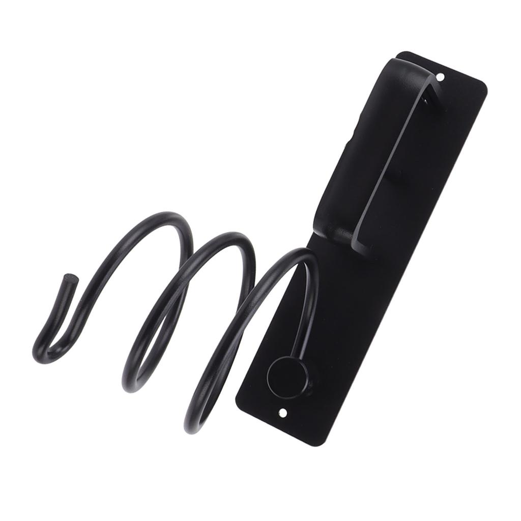 Wall Mounted Hair Dryer Holder High Temperature Resistant Rust Proof Space Saving Hair Dryer