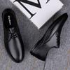 2022 Men'S Shoes Newest Genuine Leather Casual Shoes Men Oxfords British Simple Man Shoes Luxury Business Formal Wedding Male Flats