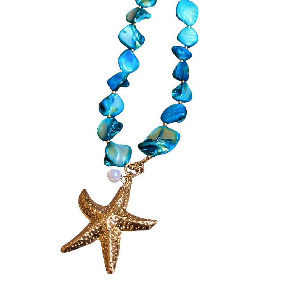 Имитация жемчуга Богемские ракушки бусины браслет украшения натуральные раковины пляжные серьги повседневные