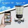 New Solar Street Light & Security Camera – Automatic Power, Smart Lighting, Three-Lens 4G WiFi Camera