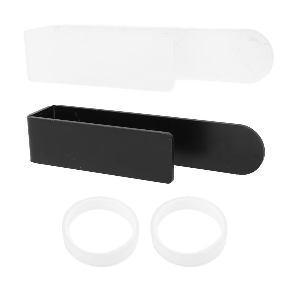 2PCS U Shape Towel Rack Plastic Wall Mounted Hand Towel Holder Bar with Adhesive for Bathroom