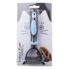 Pet Grooming Tool Dematting Comb For Dogs Cats 2 Sided Undercoat Rake