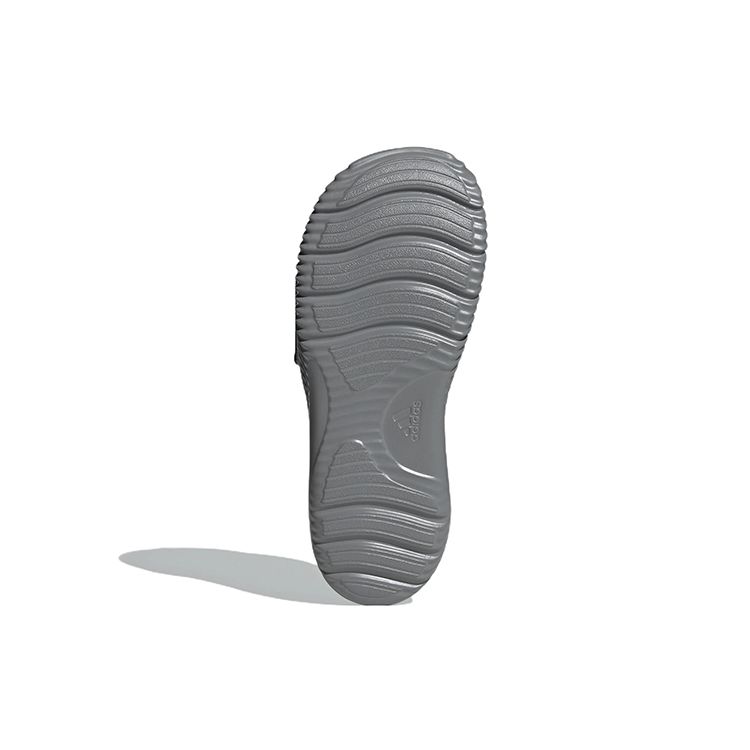 adidas Alphabounce Slide 2.0 Дышащая Резиновая Подошва Нескользящие Шлепанцы-Слайдеры Унисекс Сандалии Серый GY9419
