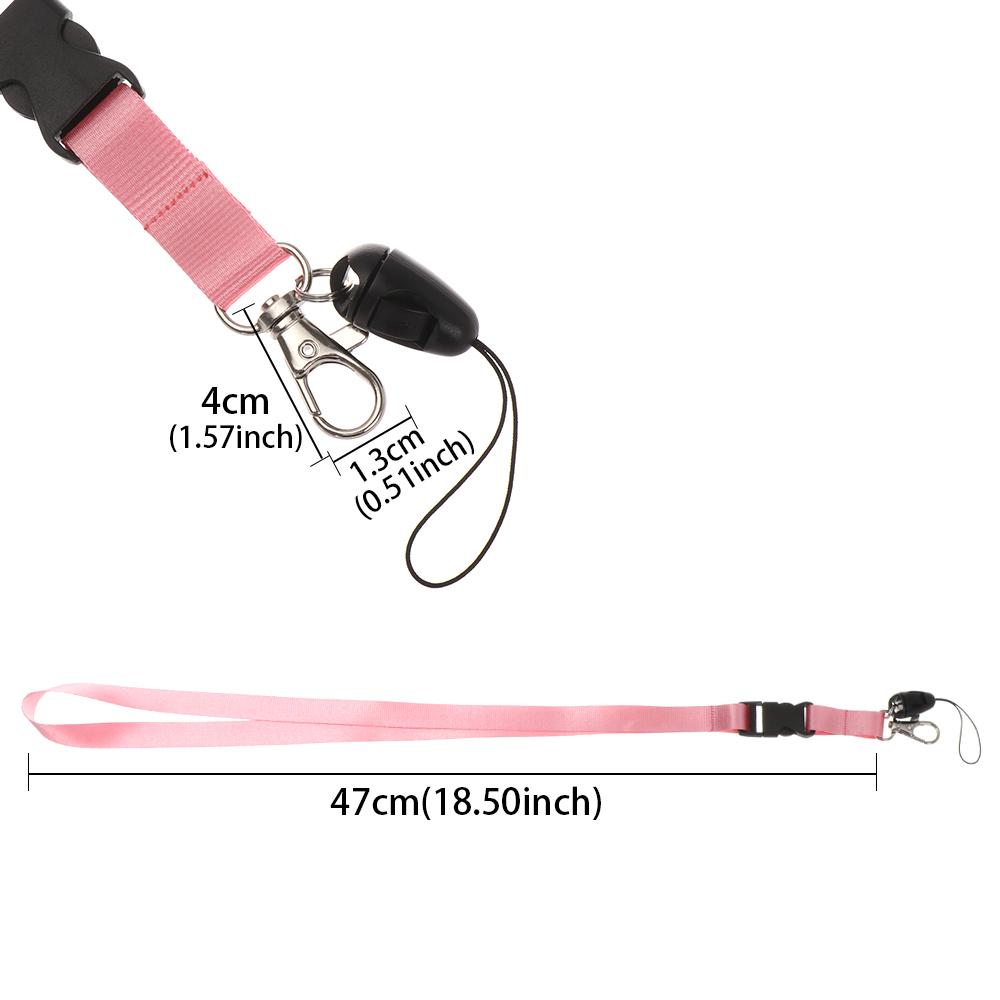 Color USB Badge Lanyard Fashion Mobile Phone Straps Mobile Phone Lanyard Neck Strap Keys Gym Holder
