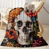 Day Dead Celebration Blanket Ultra-Soft Perfect for Office Couch Picnics Four Seasons Universal Modern Ideal Gift for Friends Family Couples Picnic
