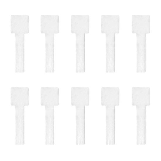 10/50 шт. Органайзер для кабелей, стяжка, самоклеящаяся, регулируемая лента-липучка, обертка для шнуров, многоразовая, для организации проводов на офисном столе, нейлоновая стяжка для связывания