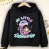 KPop Demon Hunters Soda Pop Graphic Hoodie 2025 Movie Fashion Casual Sweatshirt Girls Boys Harajuku Pullover Tops Kids Clothes