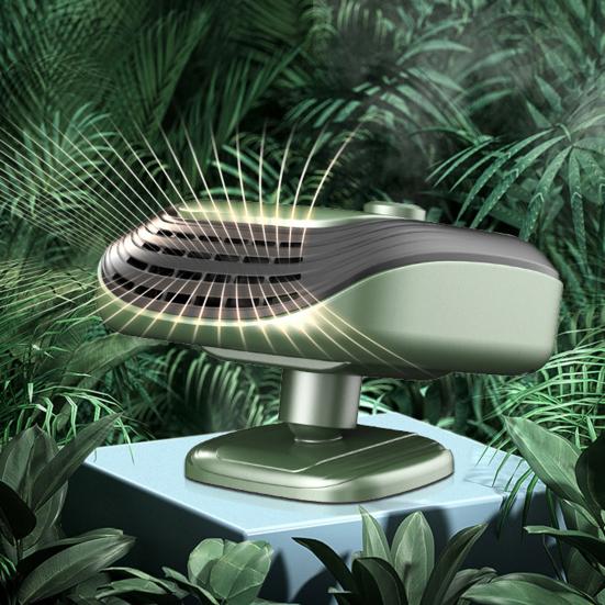 Автомобильный обогреватель, портативный 2-в-1, охлаждающий вентилятор с подогревом, стабильная теплоотдача, многоугольная подача воздуха, автомобильный обогреватель лобового стекла