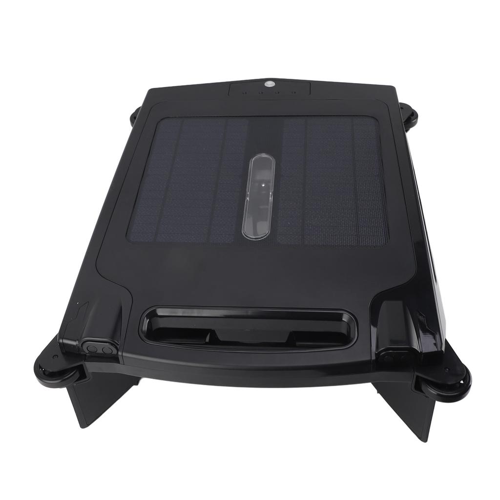 Automatic Robotic Pool Cleaner 80square Meters 400um Brushless Motor Solar Robotic Pool Skimmer with Auto