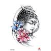 High Quality Waterproof Women's Sexy Flower Animal Tribal Temporary Body Art Tattoos Tattoo Stickers