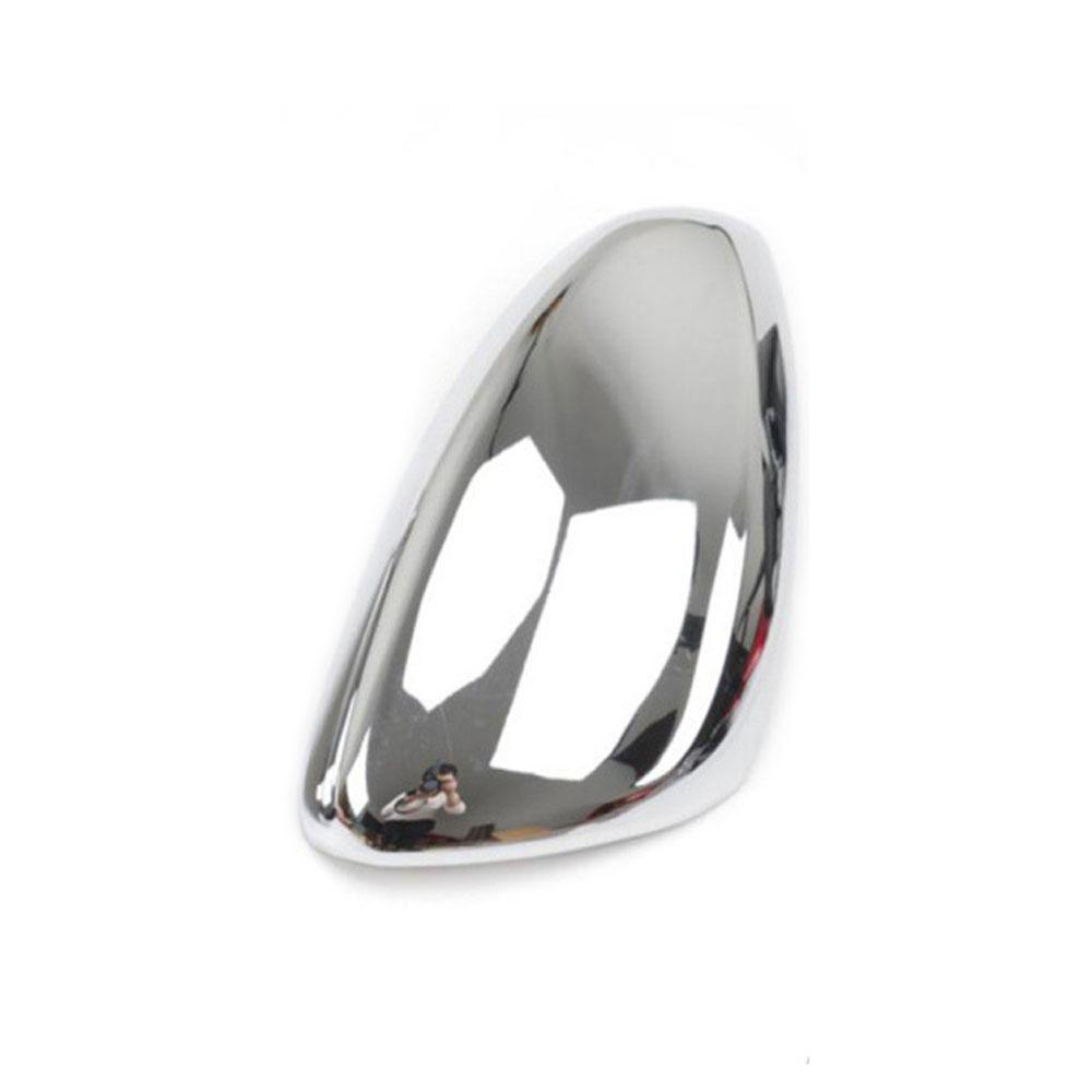 Right Door Wing Mirror Cover Cap Case Chrome For Peugeot 208 2012-2019