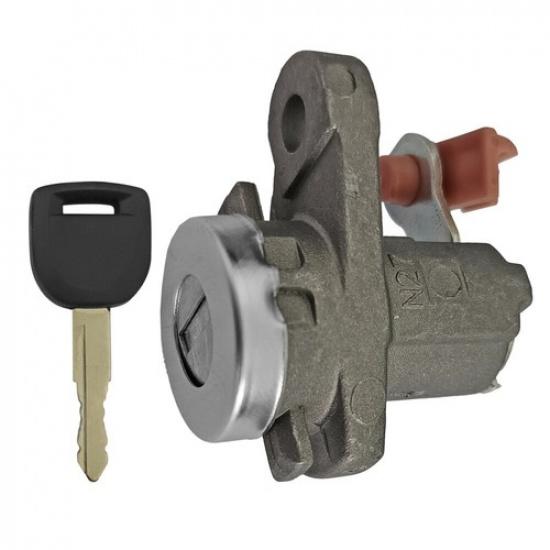 Передний левый цилиндр замка двери водителя с 1 ключом для Mazda 3 2004-2009 5 6 RX-8