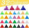 Fuse Beads Kit 3800 Pcs Beads in 24 Colors Unlimited Creativity Starter Kit Magic Mist Beads Children's Puzzle DIY Toys Gifts